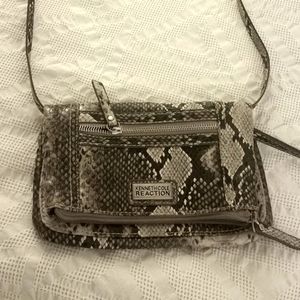 Vegan snakeskin bag